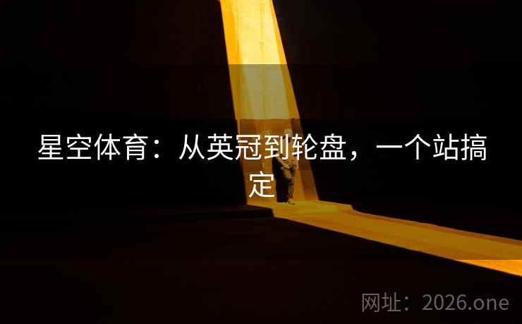 星空体育:从英冠到轮盘,一个站搞定