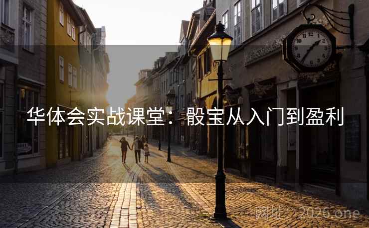 华体会实战课堂:骰宝从入门到盈利